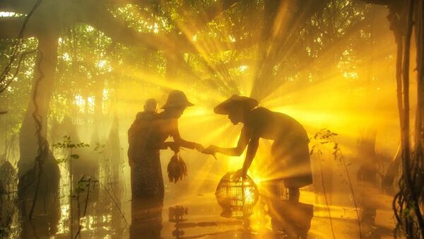 Famille de pêcheurs - Sputnik Afrique