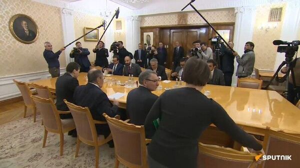 Russian FM Lavrov Lavrov holds talks with his Pakistani counterpart Ishaq Dar in Moscow - Sputnik Africa