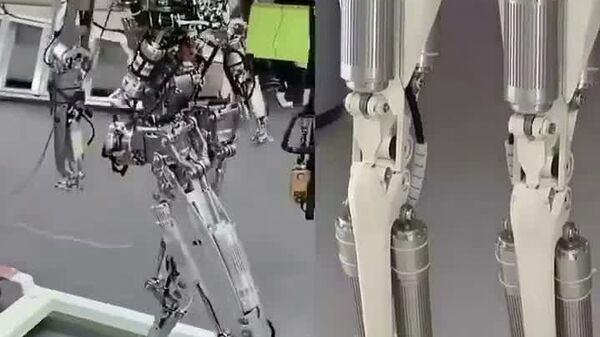 Un robot humanoïde doté de 82 degrés de liberté a été présenté en Chine - Sputnik Afrique