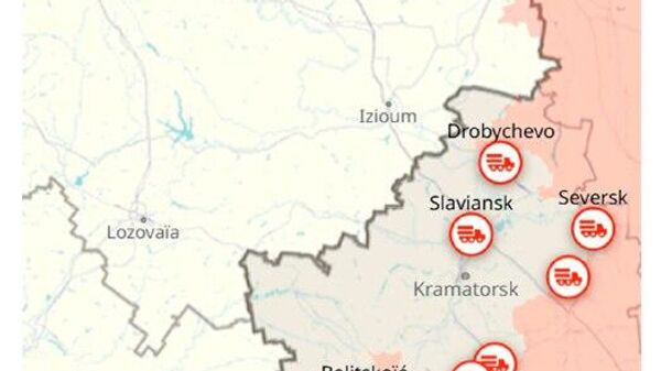 Situation dans la zone de l'opération militaire spéciale russe au 18 novembre - Sputnik Afrique