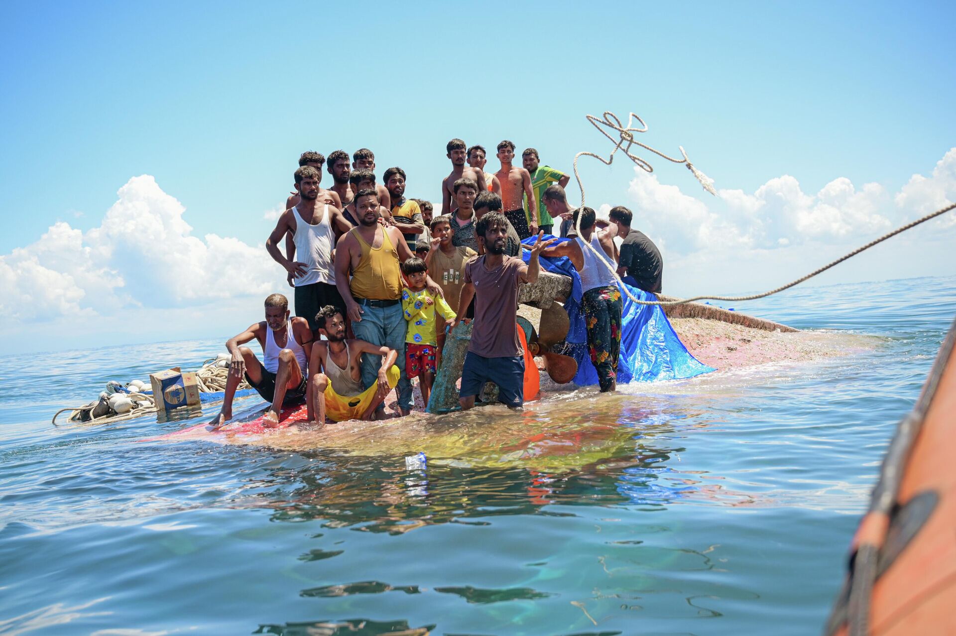 Rohingya Capsized Boat - Sputnik Africa, 1920, 19.11.2025
