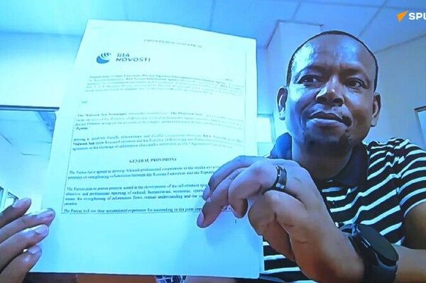 Sputnik's Parent Media Group Signs Historic First Deal With Botswana’s Media Sputnik's Parent Media Group Signs Historic First Deal With Botswana’s Media - Sputnik Africa