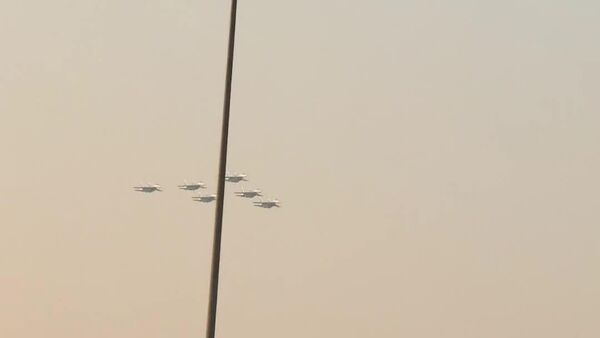 #viral | Russian Knights Showcase Beauty and Skill in Skies of Dubai - Sputnik Africa