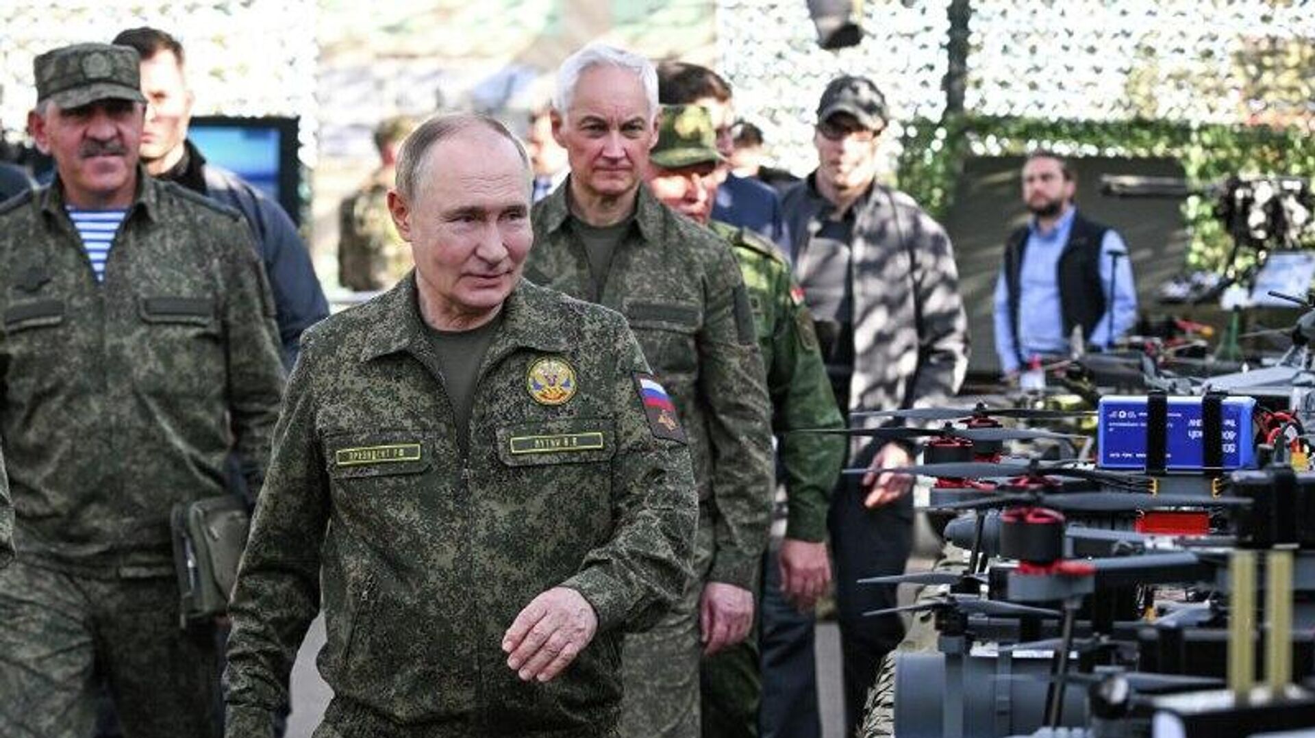 Putin visits one of the command posts of the Zapad battlegroup on Thursday - Kremlin Putin visits one of the command posts of the Zapad battlegroup on Thursday - Kremlin - Sputnik Africa, 1920, 20.11.2025