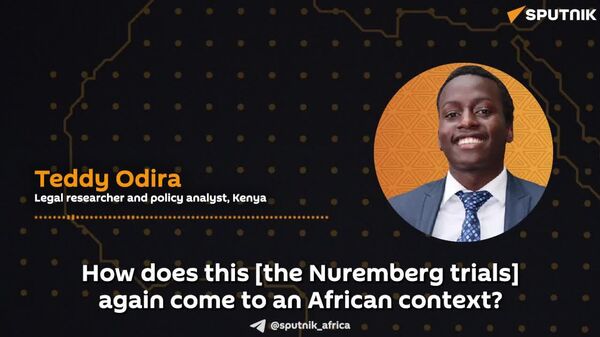 From Nuremberg's Legacy to Africa's Quest for Legal Autonomy - Sputnik Africa