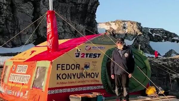 #viral | Russian Adventurer Fedor Konyukhov & His Team Build Solo Polar Stations in Antarctica - Sputnik Africa