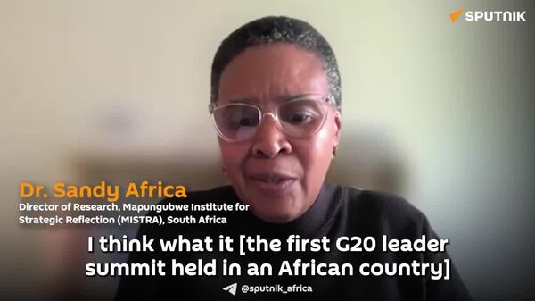 2⃣0⃣: 'Africa Does Have Significant Leverage,' Think Tank Chief Says - Sputnik Africa