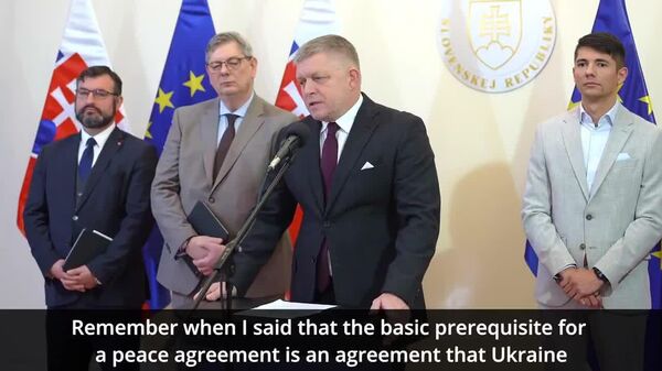 Ukraine's Position '100 Times Worse' Than in 2022, EU Sidelined in Peace Talks: Slovak PM Fico - Sputnik Africa