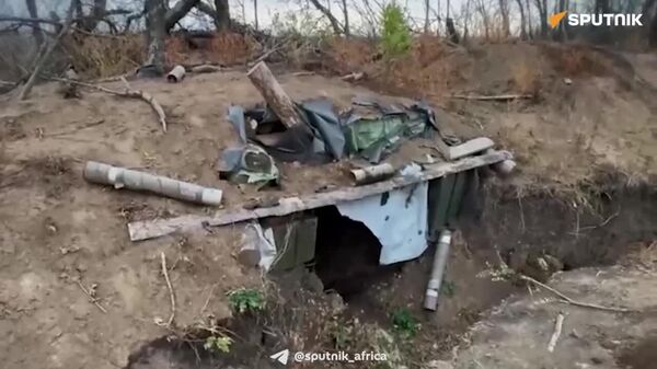 Russian Security Forces Discover Ukrainian Arms Cache With Banned Chemical Substances Near Krasnoarmeysk - Sputnik Africa