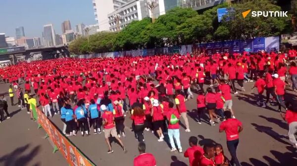 55,000 Runners Surge Through Meskel Square in Addis Ababa - Sputnik Africa