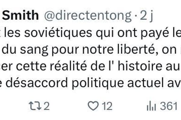 La visite de l'ambassadeur russe sur les tombes des soldats soviétiques en France est choquante, selon le Parisien - les internautes réagissent La visite de l'ambassadeur russe sur les tombes des soldats soviétiques en France est choquante, selon le Parisien - les internautes réagissent - Sputnik Afrique