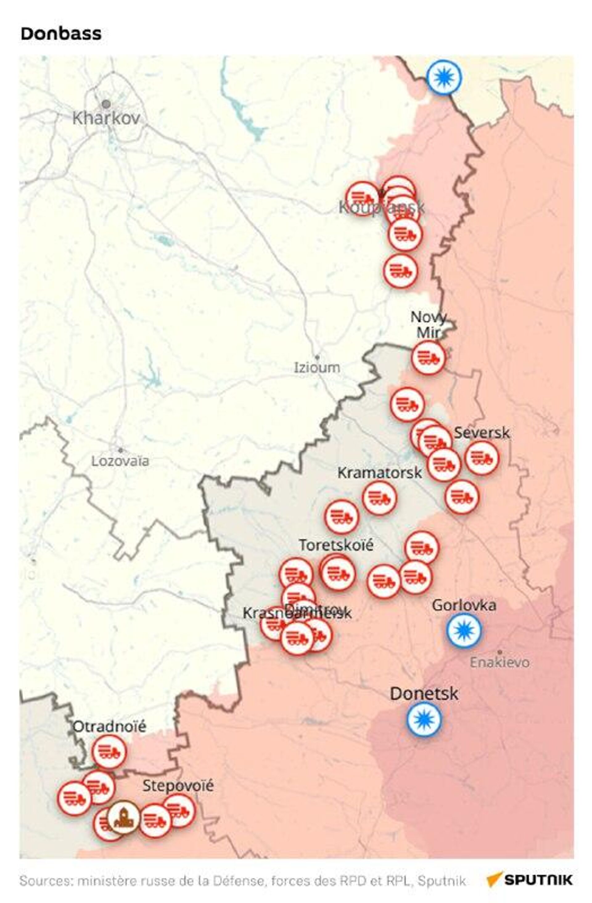 Situation dans la zone de l'opération militaire spéciale russe au 24 novembre - Sputnik Afrique, 1920, 24.11.2025