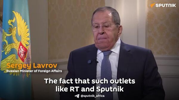 RT & Sputnik Hated for 'Telling the Truth': Russian FM - Sputnik Africa