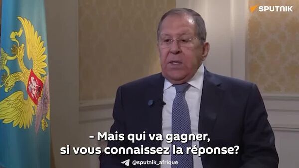 Sputnik et RT disent la vérité, ce qui leur crée des problèmes en Occident, estime Sergueï Lavrov - Sputnik Afrique