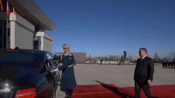 Putin, on a state visit to Kyrgyzstan, has arrived at the Yntymak Ordo residence, where he will hold talks with President Japarov - Sputnik Africa