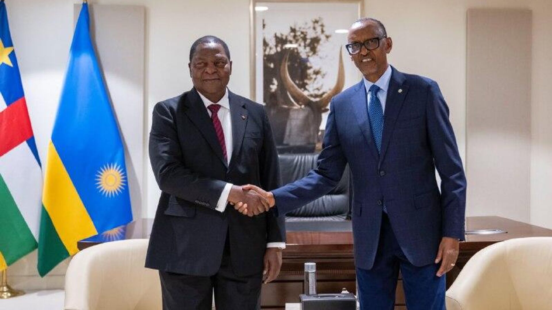 Le Rwanda va aider la RCA à assurer sa sécurité pendant les élections du 28 décembre Le Rwanda va aider la RCA à assurer sa sécurité pendant les élections du 28 décembre - Sputnik Afrique, 1920, 26.11.2025