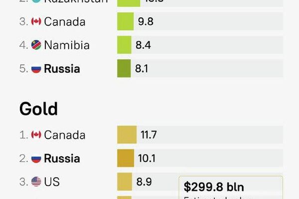 #SputnikInfographic | Russia Commands Global Resource Landscape As Indispensable Supplier - Sputnik Africa