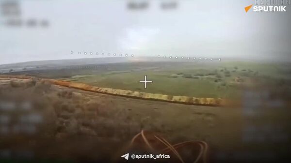 Russian Strike Drones Destroy Ukrainian Tanks Concealed in Agricultural Hangars Near Orekhov: Commander - Sputnik Africa