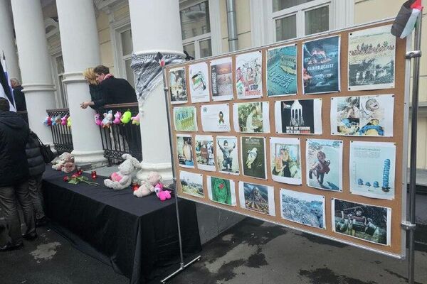 Solidarity Event for Palestinian People Held in Moscow Solidarity Event for Palestinian People Held in Moscow - Sputnik Africa