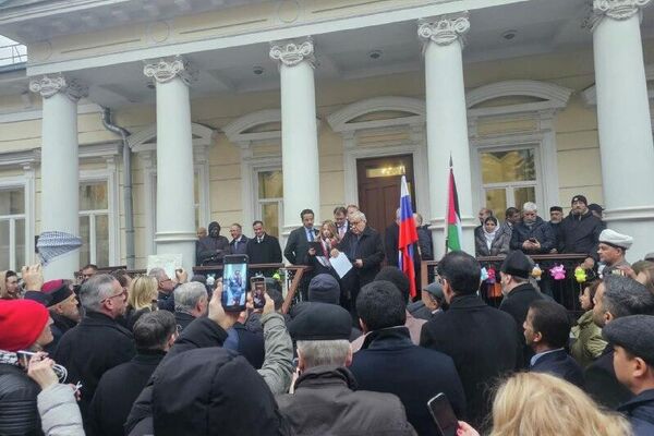 Solidarity Event for Palestinian People Held in Moscow Solidarity Event for Palestinian People Held in Moscow - Sputnik Africa
