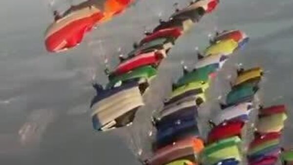 #viral | Skydivers Shatter 18-Year World Record With 104-Person Synchronized Formation – Video Goes Viral - Sputnik Africa