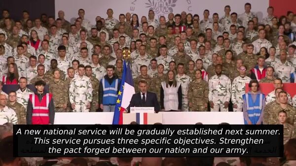 #viral | First Soldier Vanishes as Macron Launches Military Service - Sputnik Africa