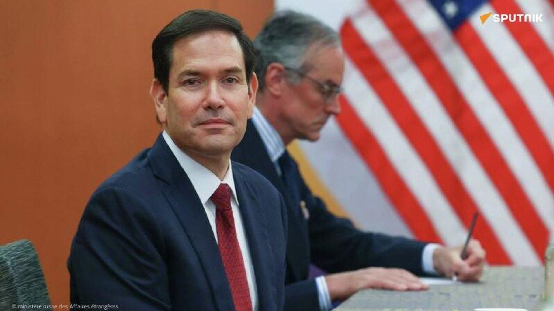 Il reste encore du travail: Rubio à l'issue des négociations avec la délégation ukrainienne en Floride Il reste encore du travail: Rubio à l'issue des négociations avec la délégation ukrainienne en Floride - Sputnik Afrique, 1920, 30.11.2025