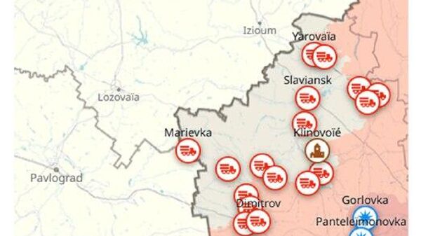 Situation dans la zone de l'opération militaire spéciale russe au 1er décembre - Sputnik Afrique