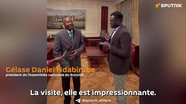 Une grande impulsion dans les relations de coopération: le président de l'Assemblée nationale du Burundi scelle un accord avec la Douma russe - Sputnik Afrique
