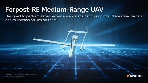 Meet Russia's cutting-edge Forpost-RE drone - Sputnik Africa