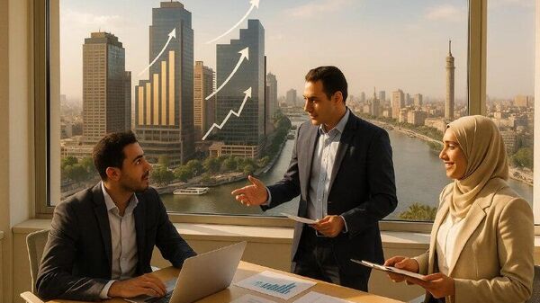 Egypt's Non-Oil Private Sector Sees Fastest Growth in Five Years in November: PMI - Sputnik Africa