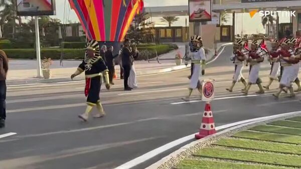 Sputnik Lens Captures Military Band Performance at Closing of Day Three of EDEX Event - Sputnik Africa