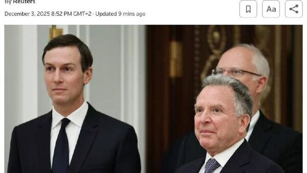 Witkoff et Kushner ont informé Trump d'une réunion substantielle et productive avec Poutine - presse US - Sputnik Afrique