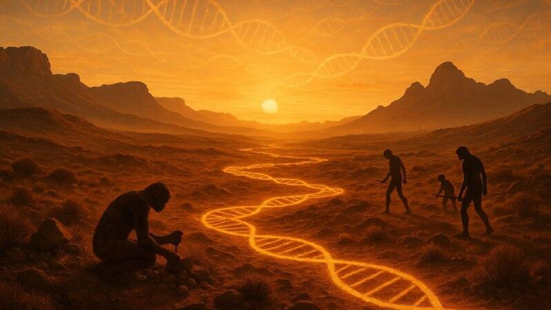 Ancient DNA Study Reveals Southern Africa’s Crucial Role in Human Evolution Ancient DNA Study Reveals Southern Africa’s Crucial Role in Human Evolution - Sputnik Africa, 1920, 04.12.2025