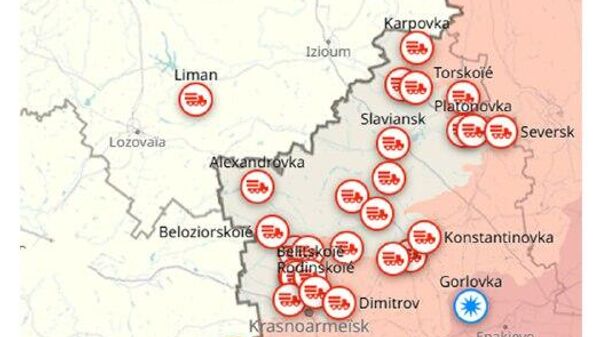 Situation dans la zone de l'opération militaire spéciale russe au 4 décembre Situation dans la zone de l'opération militaire spéciale russe au 4 décembre - Sputnik Afrique