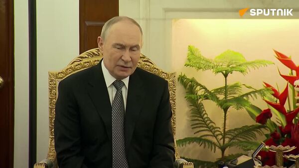 Russia & India Are Expanding Cooperation in Aviation, Space, High-Tech, AI, Putin Says - Sputnik Africa