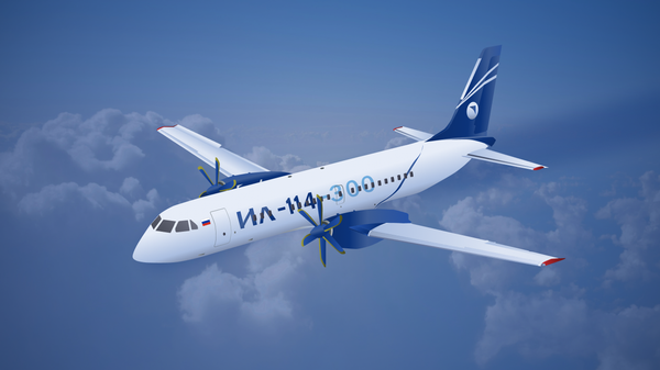 Il-114-300, avion moyen courrier russe à turbopropulseurs - Sputnik Afrique
