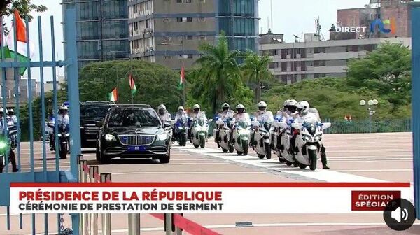 Investiture du Président ivoirien, Alassane Ouattara, pour un quatrième mandat - Sputnik Afrique