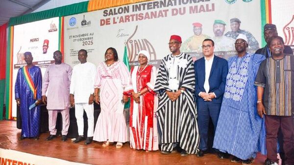 L'évolution est croissante: la 5ᵉ édition du SIAMA s'avère un franc succès, pour le président de l’Assemblée des chambres de métiers du Mali - Sputnik Afrique