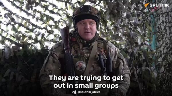 AFU Shoots at Their Own Soldiers for Trying to Escape From Encircled Dimitrov, Russian Serviceman Tells Sputnik - Sputnik Africa