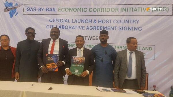 Ethiopia Signs Deal to Host Gas‑by‑Rail Economic Corridor Project - Sputnik Africa