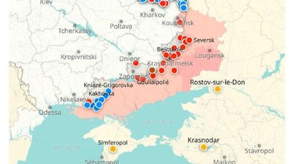 Situation dans la zone de l'opération militaire spéciale russe au 9 décembre - Sputnik Afrique