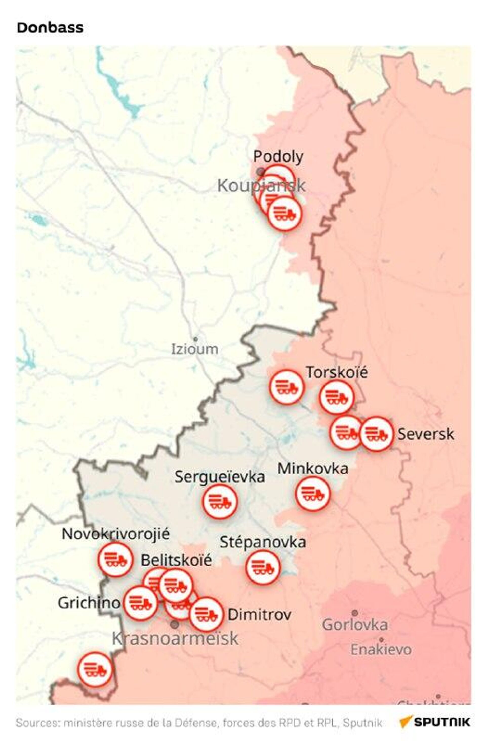 Situation dans la zone de l'opération militaire spéciale russe au 9 décembre - Sputnik Afrique, 1920, 09.12.2025