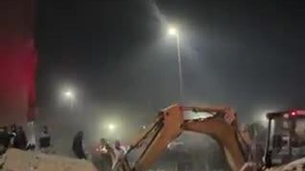 ▶ Effondrement de deux immeubles résidentiels au Maroc - Sputnik Afrique