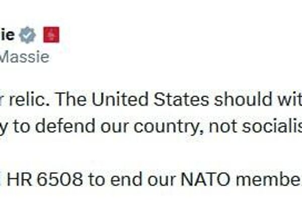 ‘Cold War relic’: Congress proposes US withdraw from NATO ‘Cold War relic’: Congress proposes US withdraw from NATO - Sputnik Africa