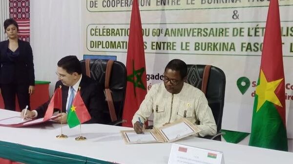 Le Burkina et le Maroc signent plusieurs accords et mémorandums à Ouagadougou - Sputnik Afrique
