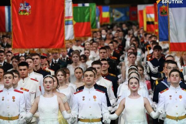 Around 3,400 Young Men & Women From Global South Countries Take Part in 10th International Kremlin Charity Cadet Ball Around 3,400 Young Men & Women From Global South Countries Take Part in 10th International Kremlin Charity Cadet Ball - Sputnik Africa