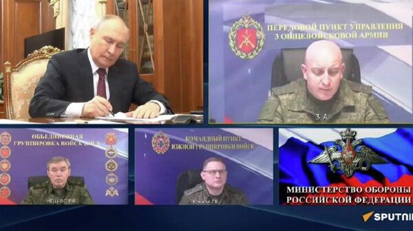 Les forces russes gardent l'initiative sur tous les axes de l'opération militaire spéciale, assure Poutine - Sputnik Afrique