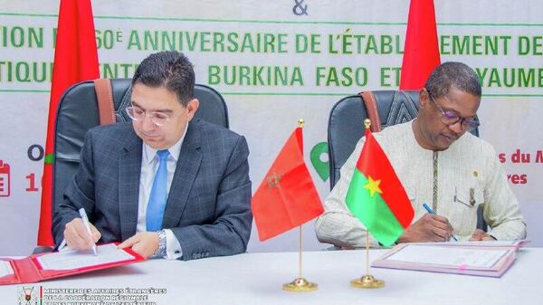 'Bonds Founded on Fruitful Cooperation': Burkina Faso, Morocco Ink 12 New Agreements - Sputnik Africa