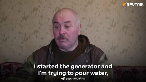 Man Gets Injured by Ukrainian Drone Strike in DPR While Putting Out Fire to Save Wife and Mother-in-Law - Sputnik Africa